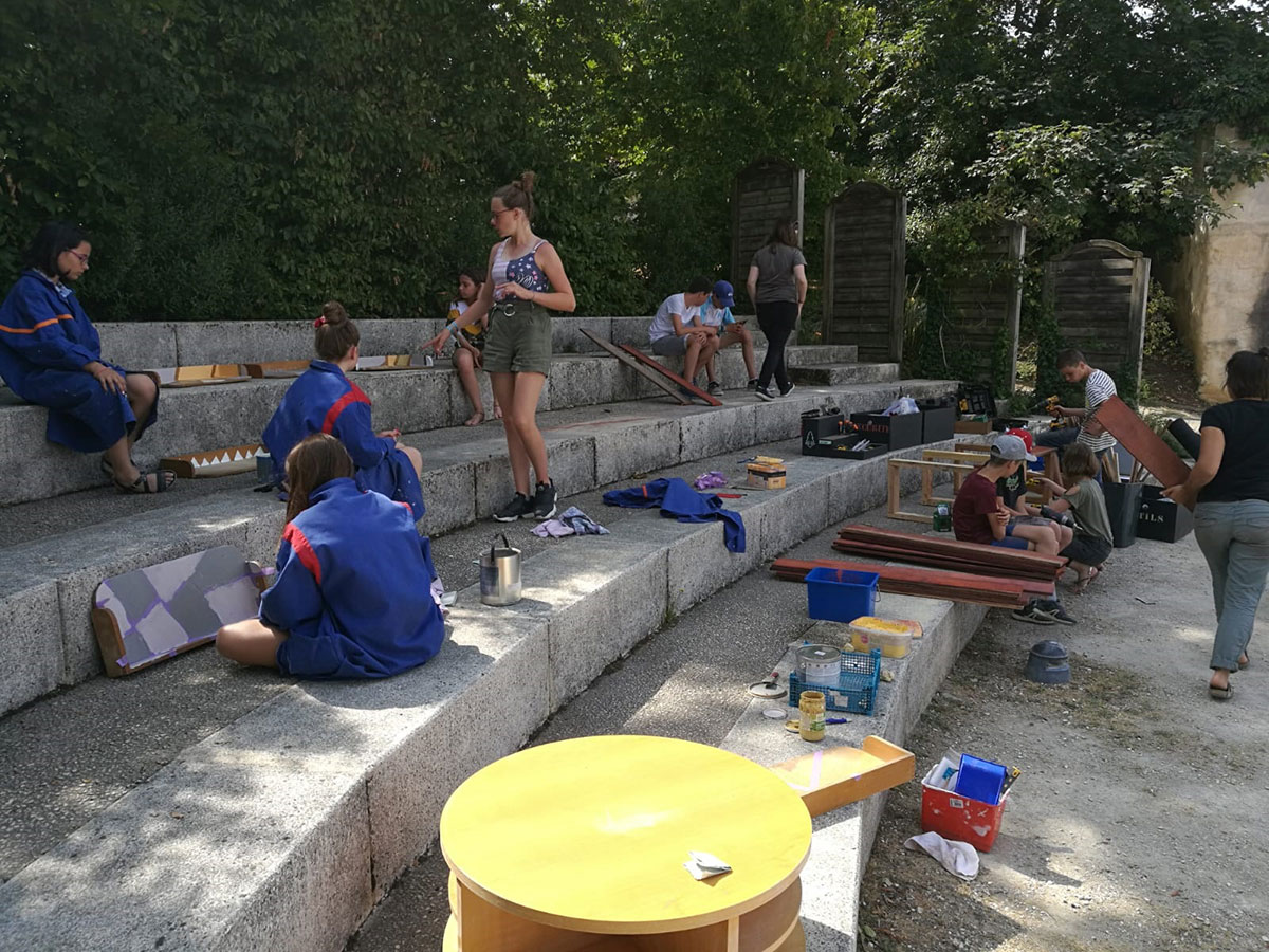 ateliers circulaires pole jeunesse marans la matière